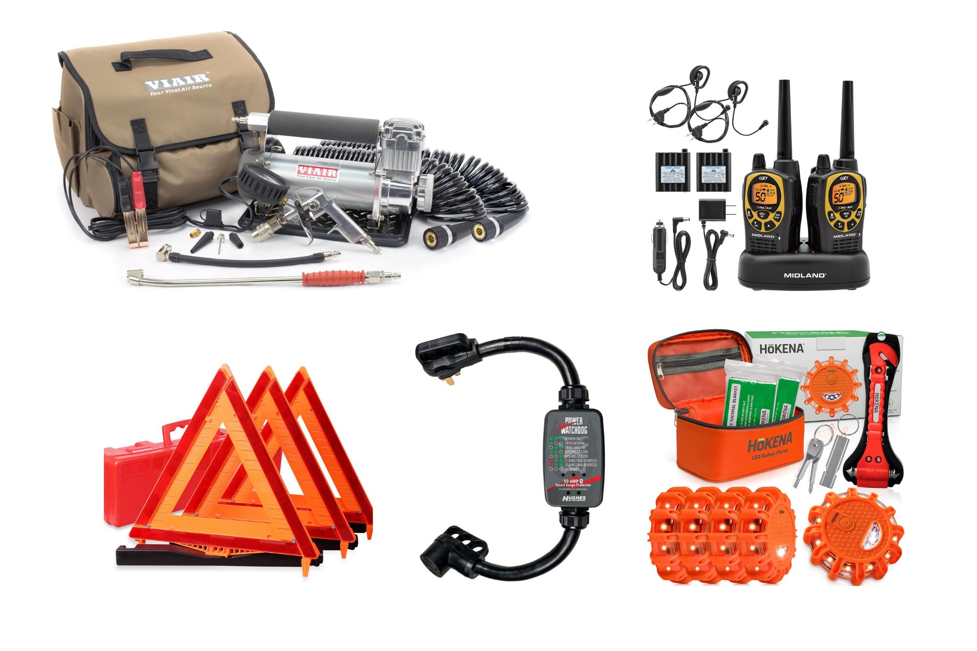 RV safety and maintenance tools for travel days and campground setup